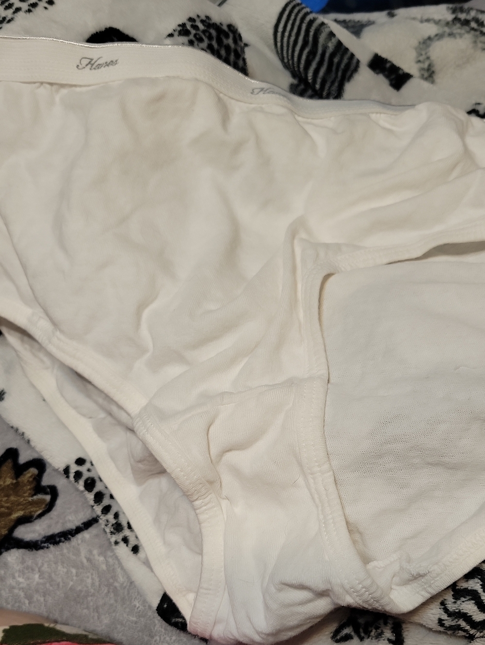 Vintage Hanes Underwear White 8/xl 5 pairs